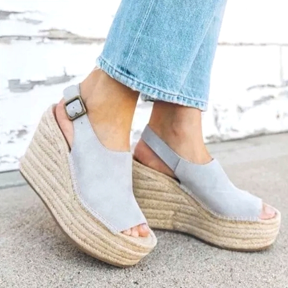 Anthropologie Soludos Platform Espadrilles - Picture 3 of 9